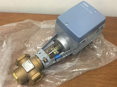 Siemens-Landis & Staefa - SKD82.50U - Actuating Valve w/599-03185 Valve - NEW