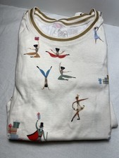 West Elm Kids Organic 2-Piece Long Sleeve Nutcracker Pajamas Size 14