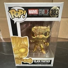 Funko Pop! Marvel Studios First Ten Years Black Panther #383 Metallic Gold