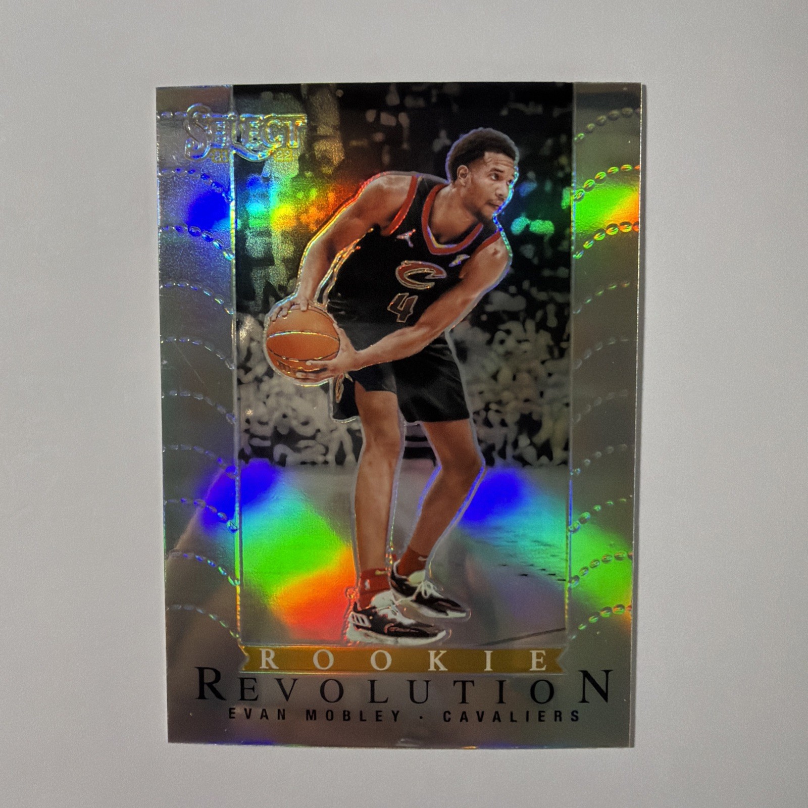 2021-22 Panini Select - Rookie Revolution Evan Mobley #12 Silver Prizm (RC)