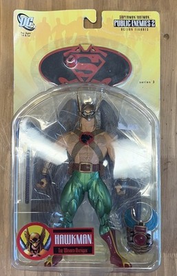 Superman/Batman Public Enemies Hawkman Series 3 Figure Sealed in package