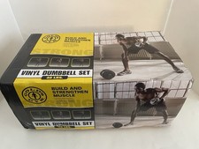 Gold's Gym Vinyl Dumbbell Set, 40 lbs