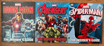 Marvel Insider's Guide Spider-man Avenger Iron Man Paperbacks TPB DK Graphic