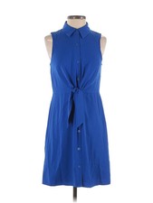 Nine West Women Blue Casual Dress S