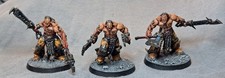 World Eaters Eightbound Squad of 3 Painted Wa...