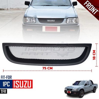 Frontgrill Grill Matt Schwarz Mesh für Isuzu TFR Holden Rodeo 1998-2002
