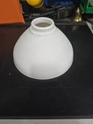Opaline Milk Glass Light-Globe Cover, Vintage,  10"
