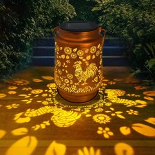 OFEWPAGA Birthday Gifts for Women Mom Grandma, Chicken Solar Lanterns Chichen 