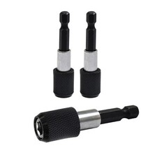 Magnetic Drywall Bit Holder 1/4" Hex 60mm Screw Driver Drill Extension 1/2 PC 