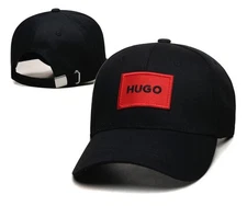 Hugo boss Men's Adult Trucker Hat Outdoor Sports Casual Baseball Cap Black