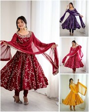 Designer Wedding Party Pakistani Salwar Kameez Suit Women Readymade 3 Piece Dres