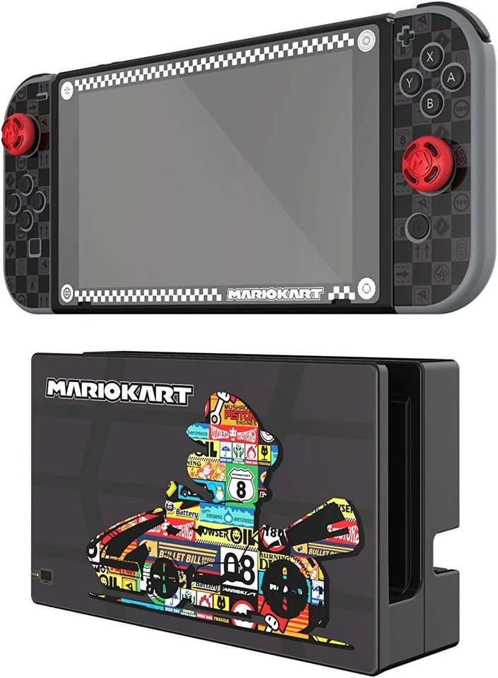 Nintendo Switch Mario Kart Play & Protect Screen Protection & Skins Ex-Display - Image 4 of 4