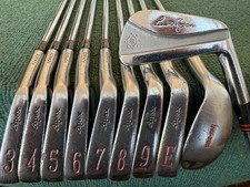 Ben Hogan Apex Channel Back Forged Iron Set - RH, 2-EQ, Apex FM Steel w/4 Flex