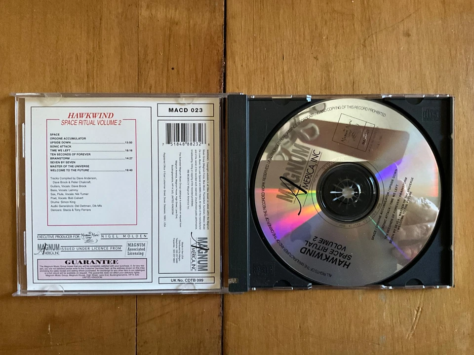 Hawkwind - Space Ritual Volume 2 (CD, Good Condition), Spacerock Classic Foto 3 de 4