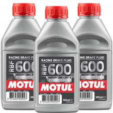 Brake Fluid RBF 600 Factory LINE Synthetic DOT 4 Racing 500Ml - Set of 3 1.78 per gallon