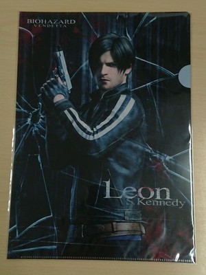 Resident Evil Vendetta Leon Clear Aktenordner Neu Sammlerstück