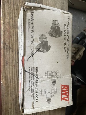 tankless water heater installation kit