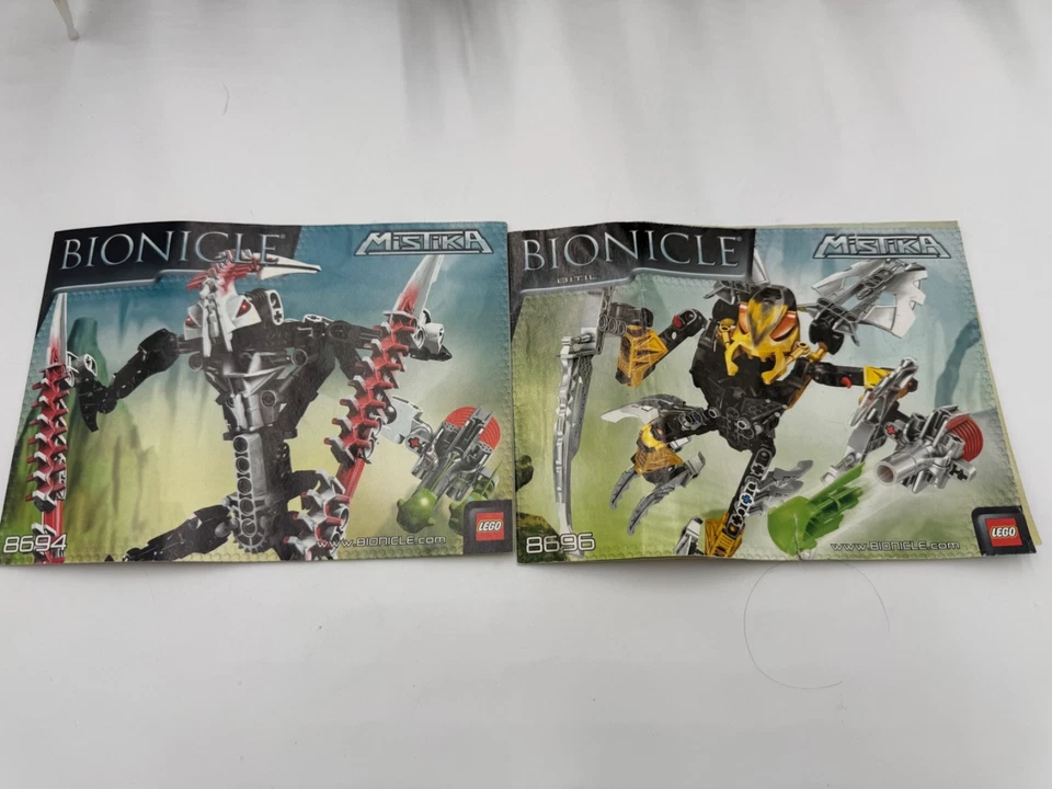 Lego Bionicle Mistika juego casi completo de 3 con botes y 2 con manuales Foto 2 de 4