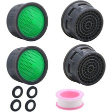 Kaileyouxiangongsi 4.5 GPM Flow Restrictor Insert Faucet Aerators, 4PCS