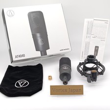 Audio-Technica AT4040 Black Cardioid Condenser Microphone Used