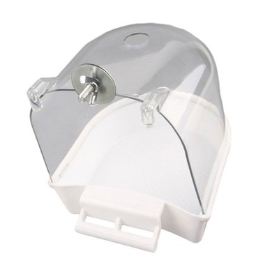Screw Bird Shower Room Bird External Bath Breeding Room for Small Medium Bird