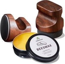Food Grade Beeswax Cutting Board Care Kit - Butcher Block Conditioner Wax with
