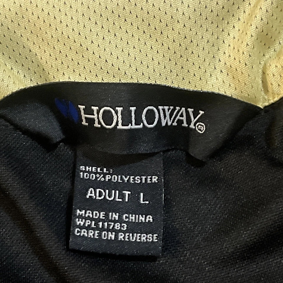 Army West Point Boxing Jacket Men’s Large Black Gold Holloway Full Zip Team Gear - Image 3 of 4