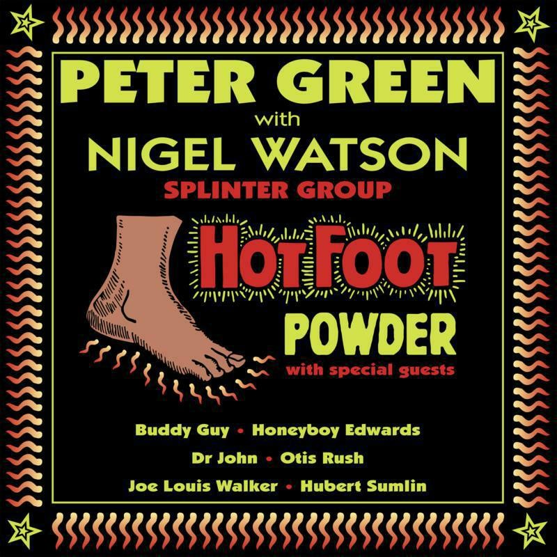 Peter Green  With Nigel Watson, Peter Green Splinter Group Hot Foot Powder LP