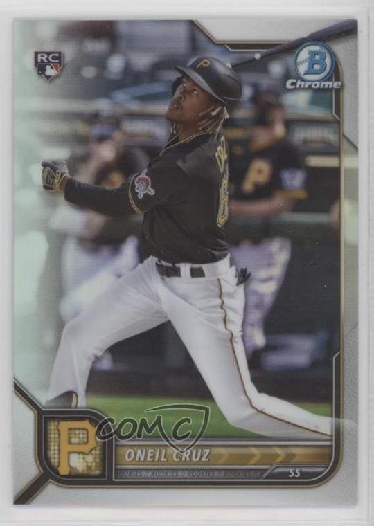 2022 Bowman Chrome Refractor 423/499 Oneil Cruz #45 qf6