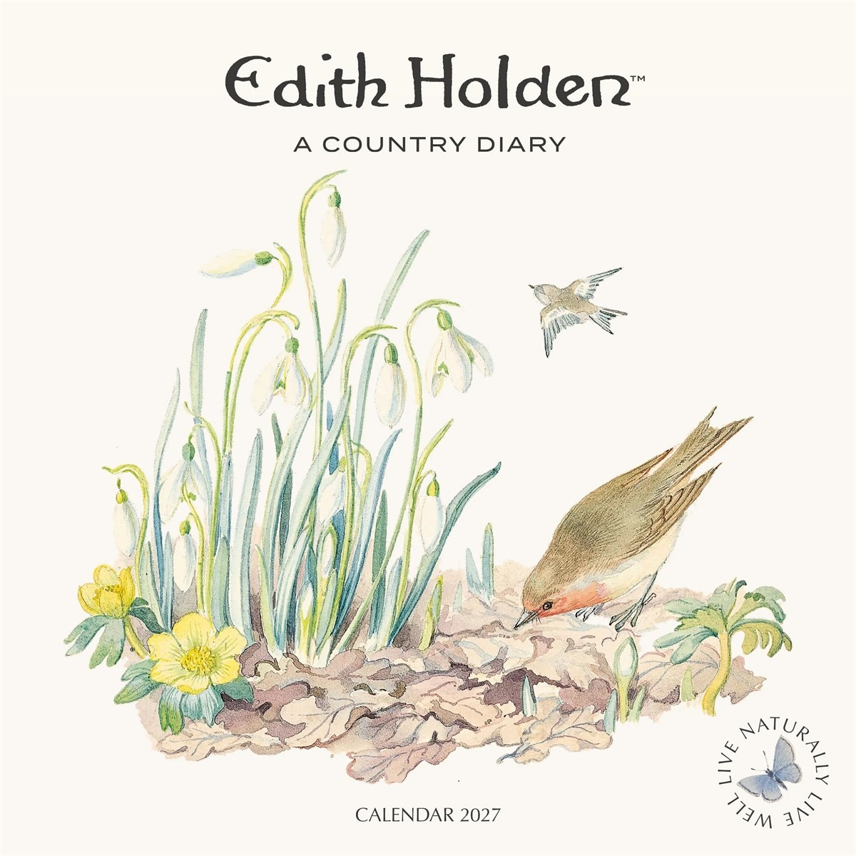 Carousel Worldwide Country Diary by Edith Holden 2027 Square Wall | PB | 2026 - Image 5