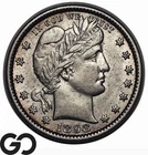 1898 Barber Quarter, Flashy Near Gem BU++