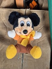 Vintage Disney's Mickey's Christmas Carol Mickey Mouse Plush 8"
