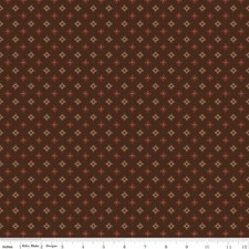 John Wayne American West Sun Brown Cotton Fabric