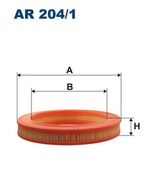 FILTRON Luftfilter AR 204/1 Filtereinsatz für MERCEDES S124 W124 190 W201 124