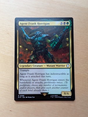 Agent Frank Horrigan Universes Beyond: Fallout Regular NM