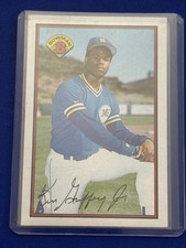 ⚾ 1989 Topps Bowman Baseball Base Card Rookie #220 Ken GRIFFEY, JR ⚾