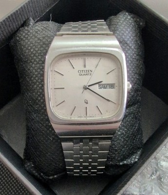Vintage CITIZEN QUARTZ CQ 4-212959TA FOR PARTS/REPAIR WATCH JAPAN DEFEKT 