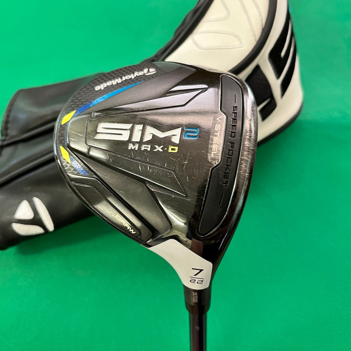 TaylorMade SIM2 MAX-D Fairway Wood 7W 22 Flex R Regular TaylorMade SIM2 MAX-D Fairway Wood 7W 22 Flex R Regular