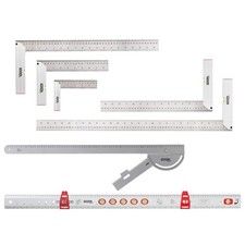 Messwerkzeug Anschlagwinkel Universal Sägeschiene Multifunktionswinkel Lineal