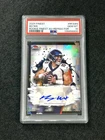 2024 Topps Finest BO NIX Rookie Finest Autographs-REFRACTOR AUTO PSA 10-LOW POP