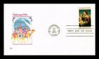 CHRISTMAS MADONNA AND CHILD FDC COVER CRAFT CACHET INSERT US COVER