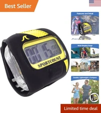 Compact Finger-Worn Swimming Stopwatch - Ideal for All Athletes & Sports