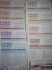 Startech Journal Manual Lot 1992 *9 Issues* Coin Op Pinball Jukebox Arcade