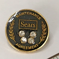 Sears Maintenance Agreement 40 Year Employee Service Award Pin (S3)