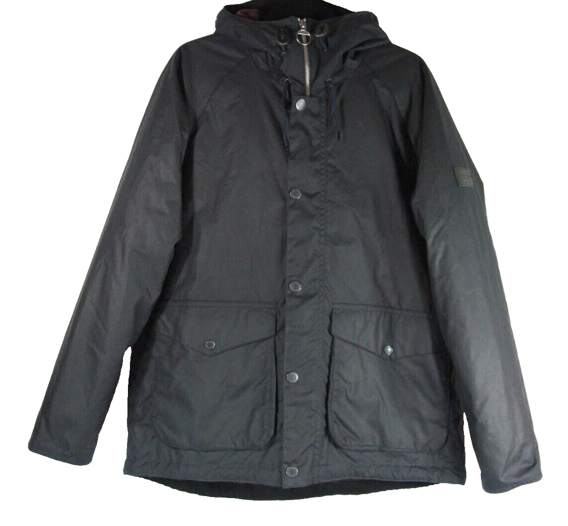 Barbour ジャケット NEW, BARBOUR men's ALPHA WAX JACKET in Navy- size M #WAX258 | eBay
