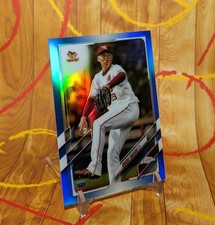 2021 Koichi Takada Topps Chrome NPB Nippon Baseball #47 Blue REFRACTOR /150
