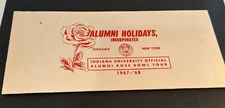 Vintage Indiana University football 1968 Rose Bowl, alumni tour plans & passes