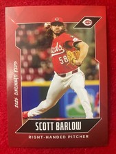 Scott Barlow 2025 Kahn's Card Cincinnati Reds SGA (not Topps) Team Issued