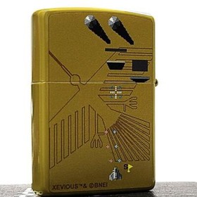 ZIPPO Lighter Namco Legendary Xevious Zippo Game Double-sided Cool Famicom Namco
