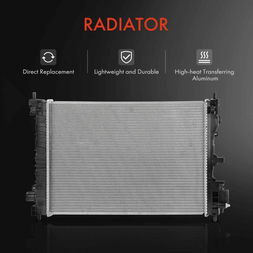 Радиатор и кондиционер конденсатор и вентилятор охлаждения в сборе для Chevrolet Spark 2016-2020 - Изображение 2 из 4